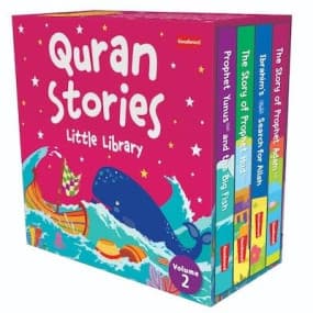 Quran Stories Little Library Vol 2-4 Board Books Set