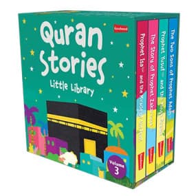 Quran Stories Little Library Vol 3-4 Board Books Set